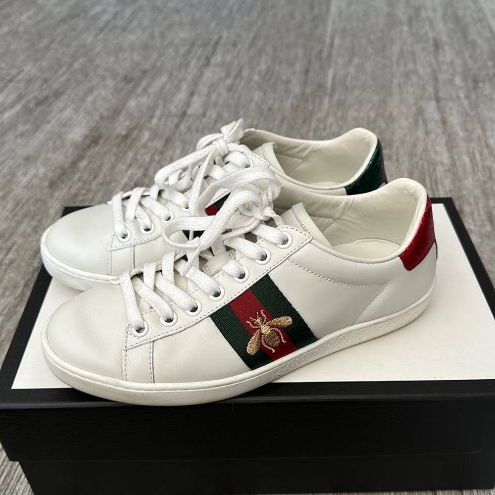 Gucci Women’s Ace Sneaker with Bee